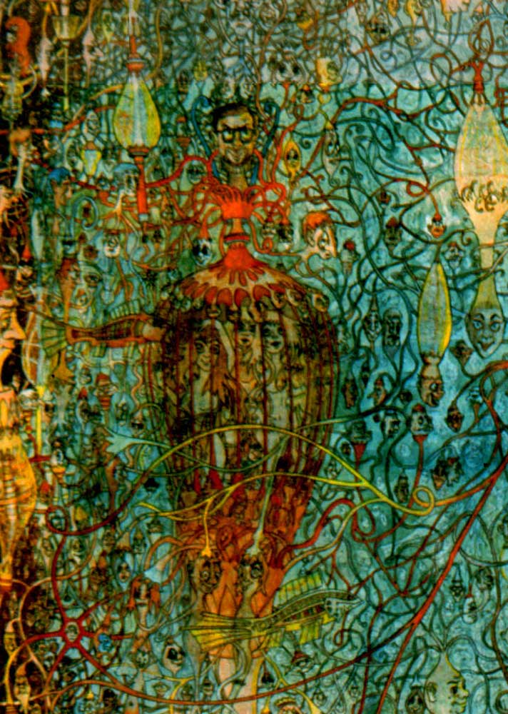 Detail of "Big Blue"&nbsp;by Ernest Ruckle