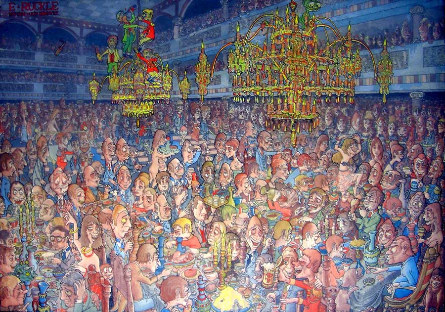 "Victorian Feast "&nbsp;by Ernest Ruckle