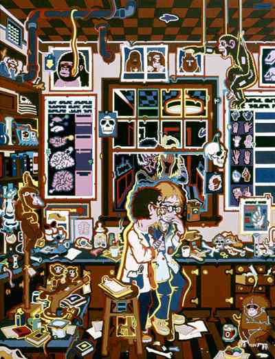 "Two Physical Anthropologists Fooling Around"&nbsp;by Ernest Ruckle