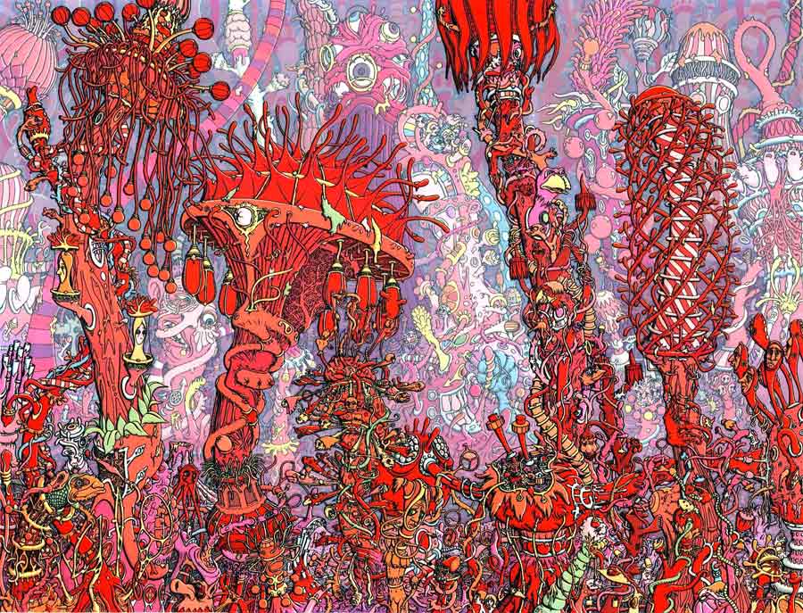 "Jardin Rouge"&nbsp;by Ernest Ruckle