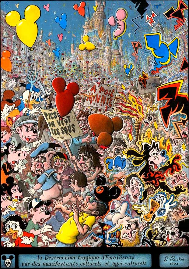 "La Destruction Tragique..."&nbsp;by Ernest Ruckle